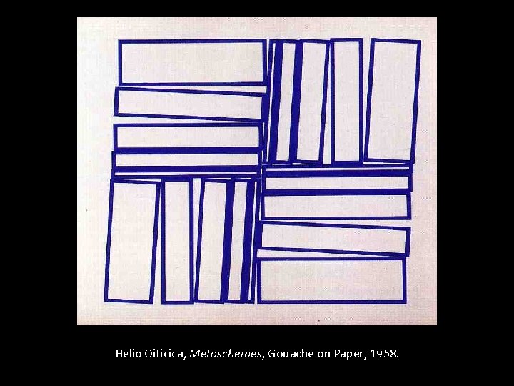 Helio Oiticica, Metaschemes, Gouache on Paper, 1958. 