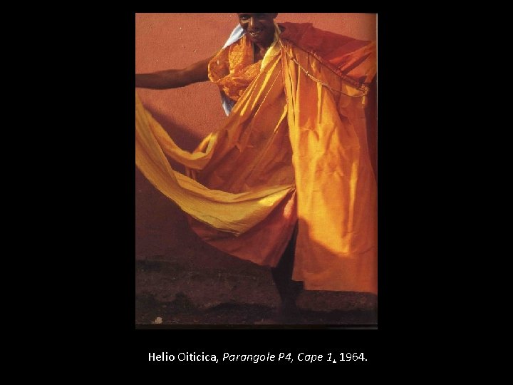 Helio Oiticica, Parangole P 4, Cape 1, 1964. 