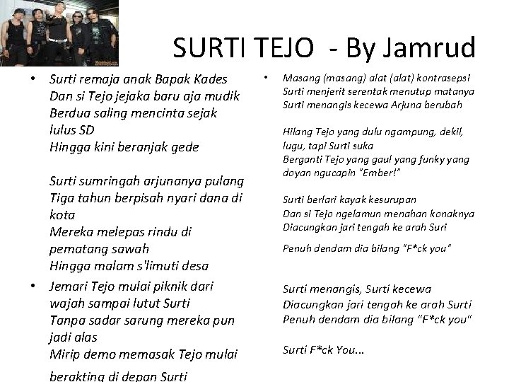 SURTI TEJO - By Jamrud • Surti remaja anak Bapak Kades Dan si Tejo SURTI TEJO - By Jamrud • Surti remaja anak Bapak Kades Dan si Tejo