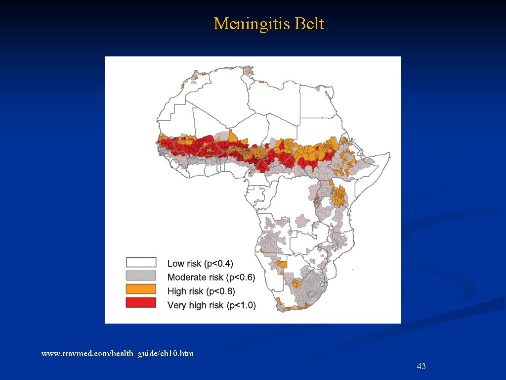 Meningitis Belt www. travmed. com/health_guide/ch 10. htm 43 