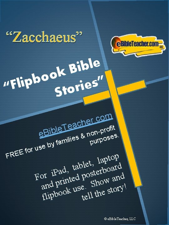 “Zacchaeus” e l b i B k o o b ” p i s