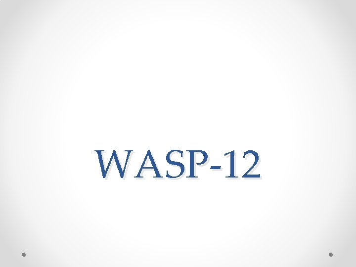 WASP-12 