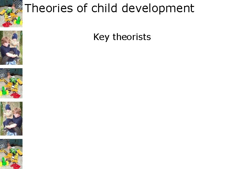 Theories of child development Key theorists 