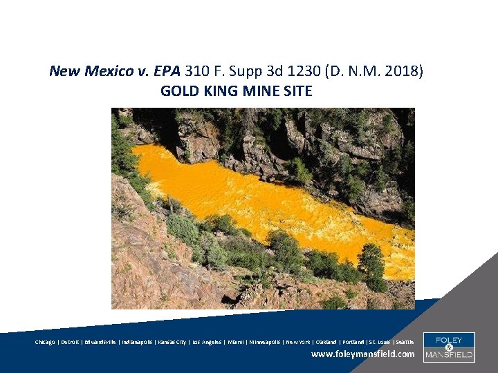 New Mexico v. EPA 310 F. Supp 3 d 1230 (D. N. M. 2018)