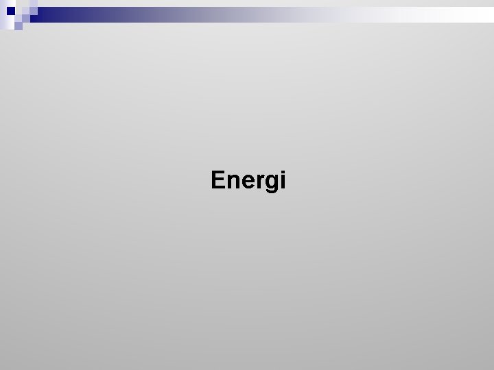 Energi 