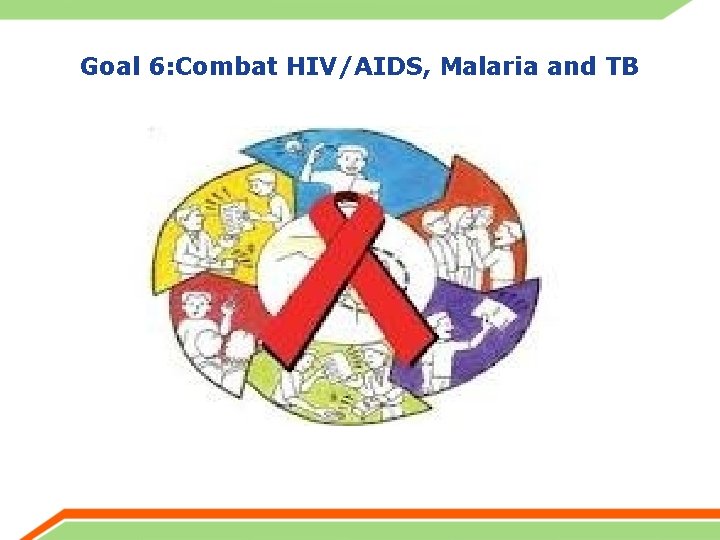 Goal 6: Combat HIV/AIDS, Malaria and TB 