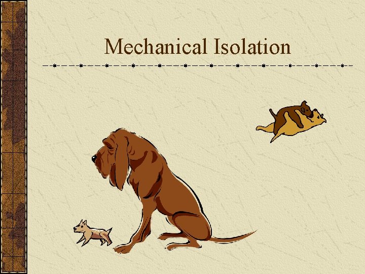 Mechanical Isolation 
