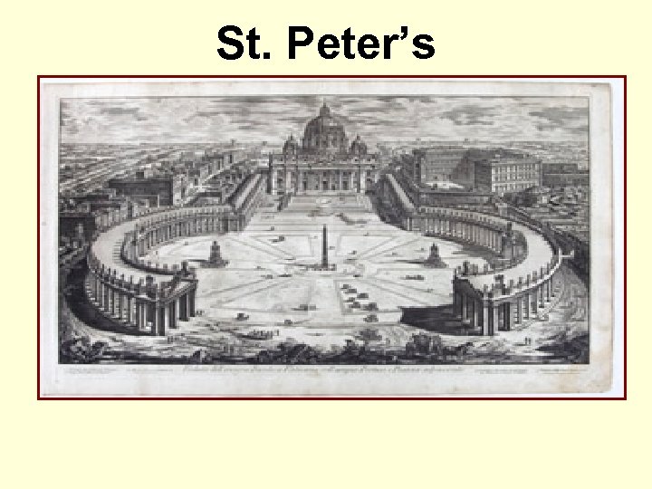 St. Peter’s 