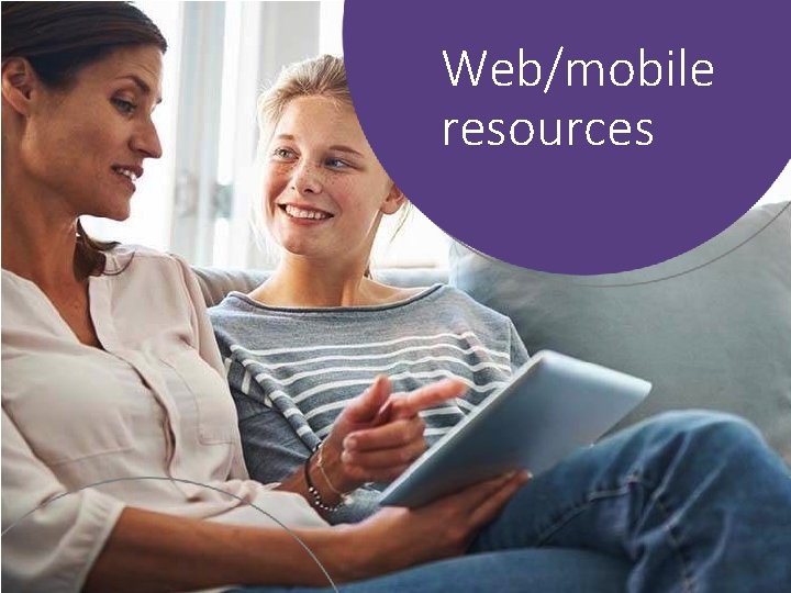 Web/mobile resources 