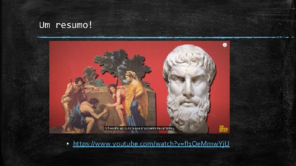 Um resumo! ▪ https: //www. youtube. com/watch? v=f. I 1 Oe. Mmw. Yj. U
