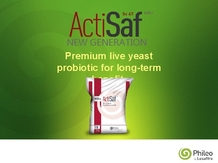 NEW GENERATION Premium live yeast probiotic for long-term benefit. 