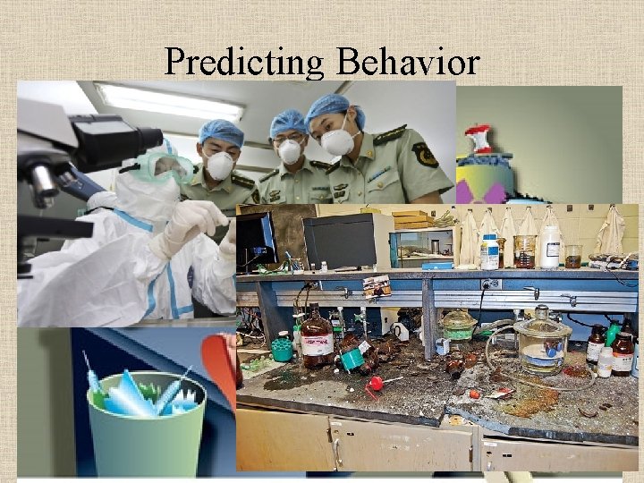 Predicting Behavior 