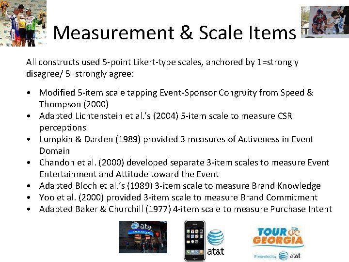 Measurement & Scale Items All constructs used 5 -point Likert-type scales, anchored by 1=strongly Measurement & Scale Items All constructs used 5 -point Likert-type scales, anchored by 1=strongly