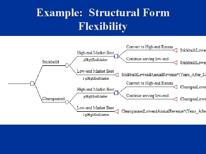 Example: Structural Form Flexibility 