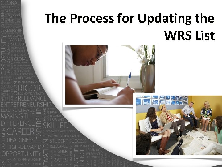 The Process for Updating the WRS List 