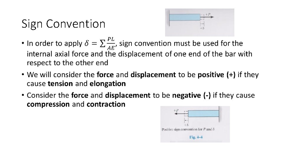 Sign Convention • 