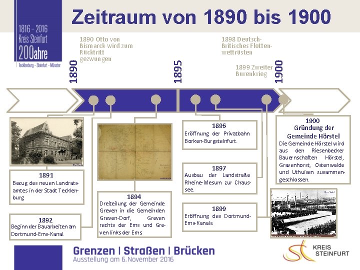 Zeitraum von 1890 bis 1900 1898 Deutsch. Britisches Flottenwettrüsten I 1900 1895 1890 Otto Zeitraum von 1890 bis 1900 1898 Deutsch. Britisches Flottenwettrüsten I 1900 1895 1890 Otto
