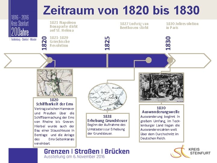 Zeitraum von 1820 bis 1830 I 1830 Julirevolution in Paris 1830 1821 -1829 Griechische Zeitraum von 1820 bis 1830 I 1830 Julirevolution in Paris 1830 1821 -1829 Griechische