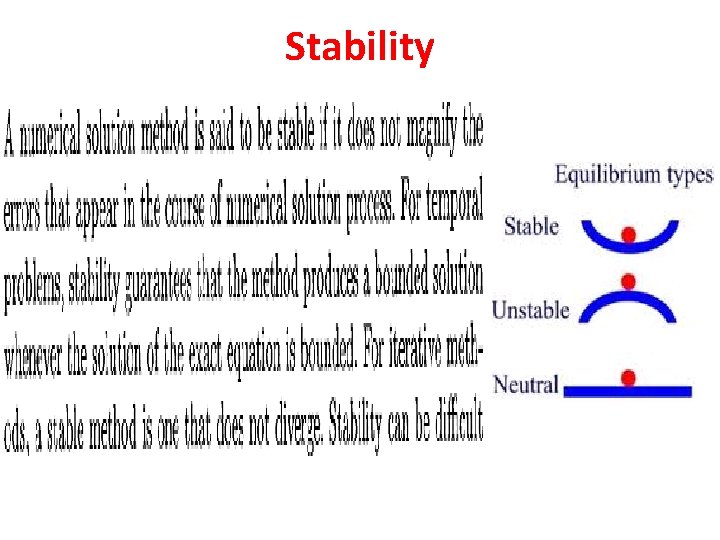 Stability 