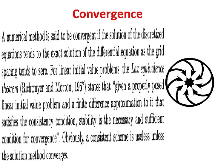 Convergence 