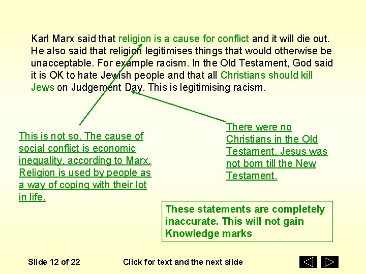 Karl Marx said that religion is a cause for conflict and it will die