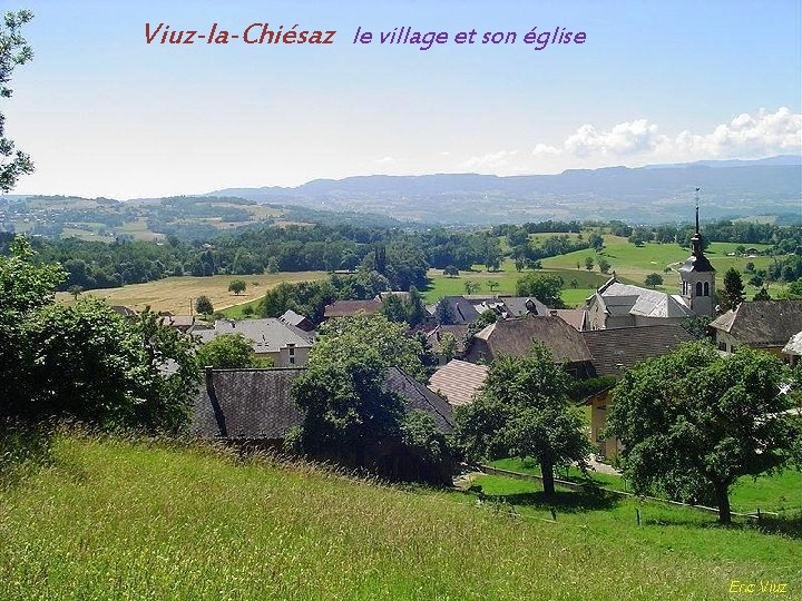 Viuz-la-Chiésaz le village et son église 