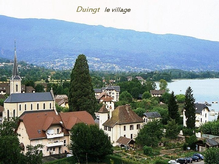 Duingt le village 