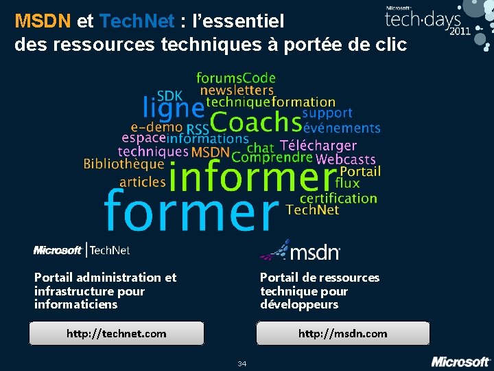 MSDN et Tech. Net : l’essentiel des ressources techniques à portée de clic Portail