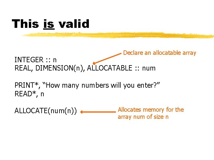 Arrays The Need For Arrays Z Up Until