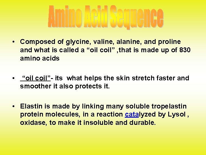  • Composed of glycine, valine, alanine, and proline and what is called a
