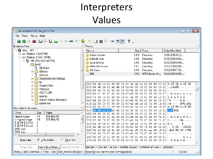 Interpreters Values 