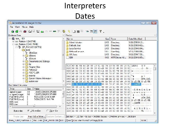 Interpreters Dates 