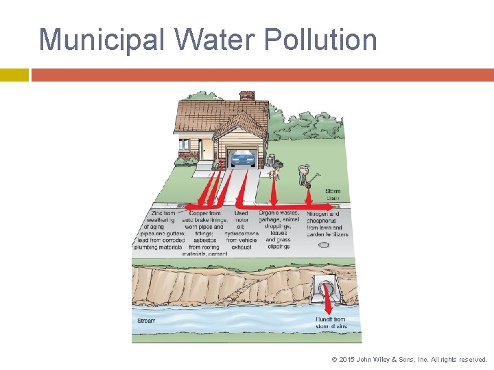 Municipal Water Pollution © 2015 John Wiley & Sons, Inc. All rights reserved. 