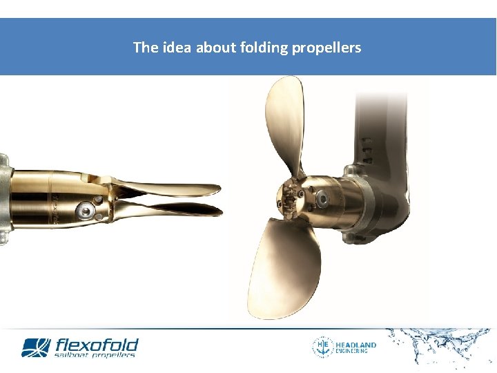 The idea about folding propellers 
