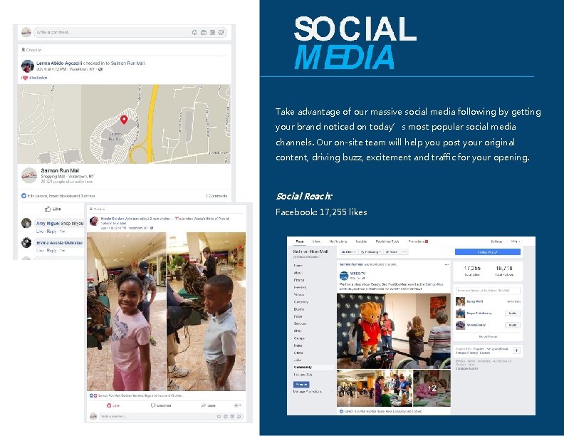 Take advantage of our massive social media following by getting your brand noticed on