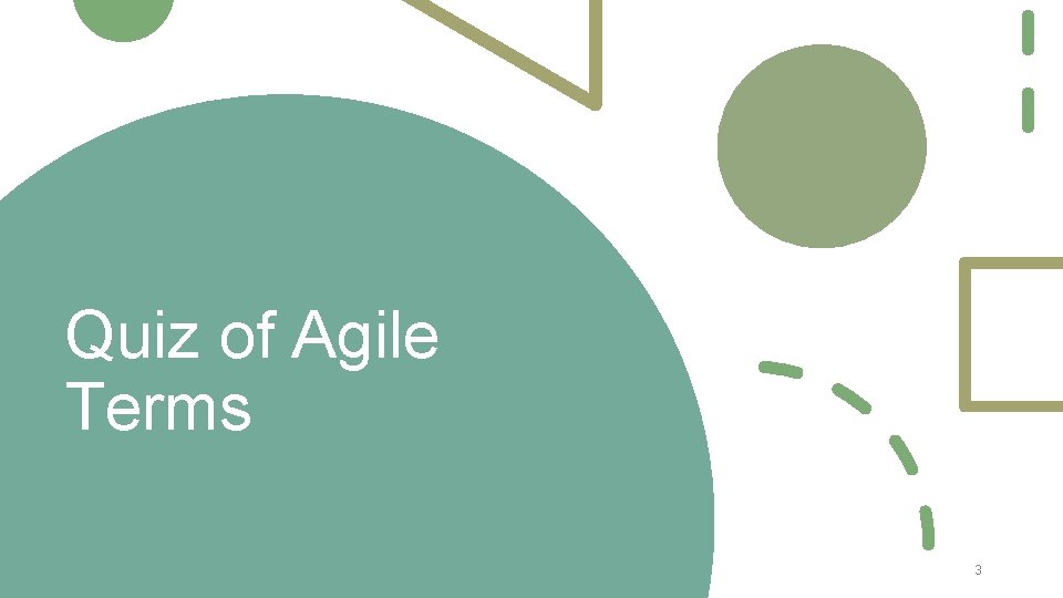 Quiz of Agile Terms 3 