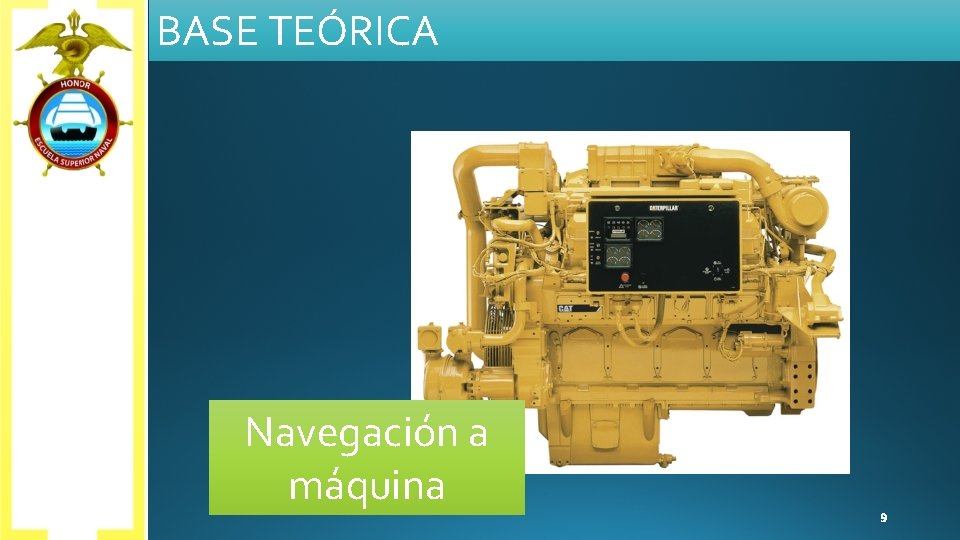 BASE TEÓRICA Navegación a máquina 