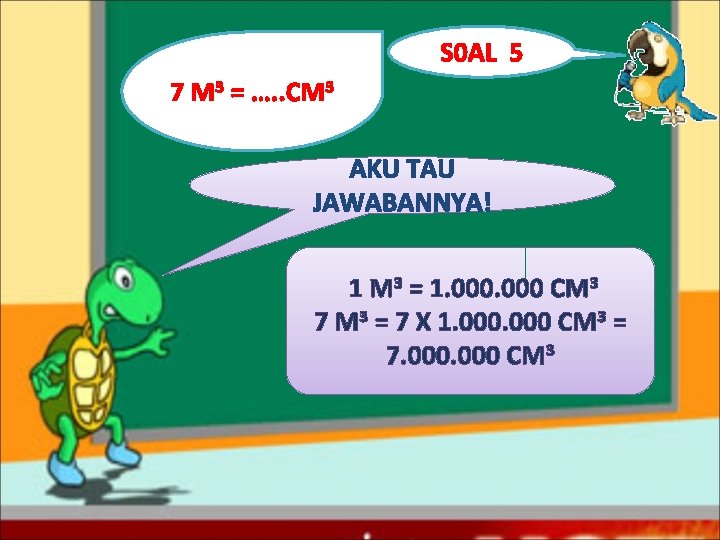 S 0 AL 5 7 M 3 = …. . CM 3 AKU TAU