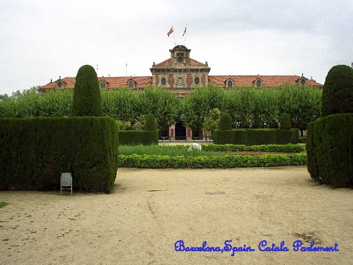 Barcelona, Spain. Catala Parlement. 