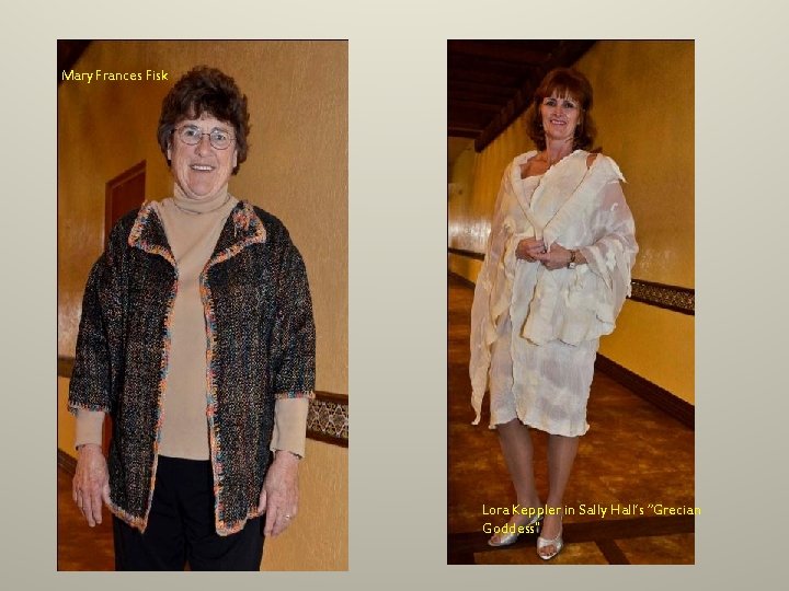 Mary Frances Fisk Lora Keppler in Sally Hall’s “Grecian Goddess” Mary Frances Fisk Lora Keppler in Sally Hall’s “Grecian Goddess”