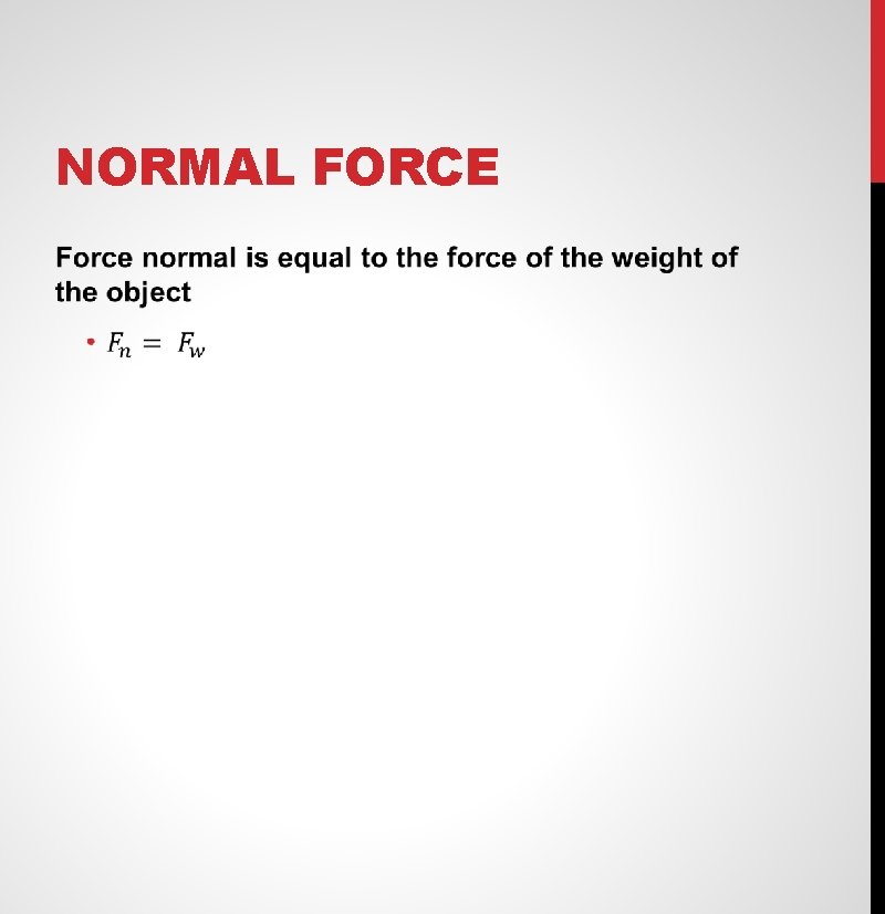 NORMAL FORCE 