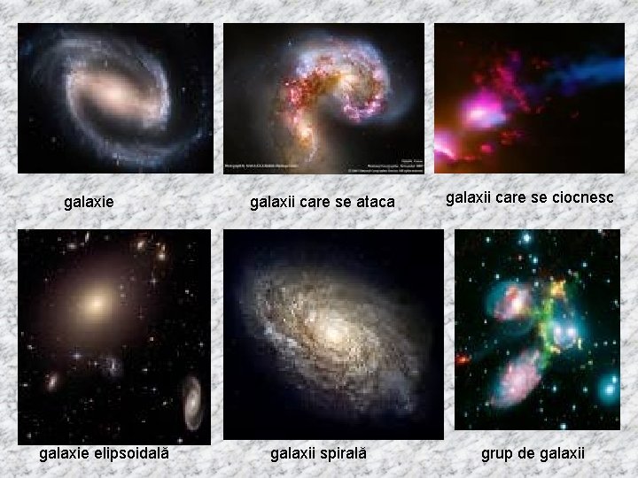 galaxie elipsoidală galaxii care se ataca galaxii care se ciocnesc galaxii spirală grup de