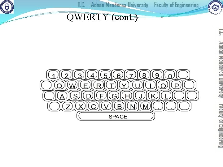 QWERTY (cont. ) 