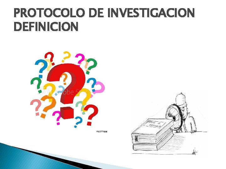 PROTOCOLO DE INVESTIGACION DEFINICION 