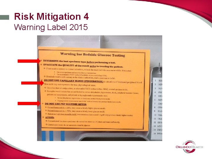 Risk Mitigation 4 Warning Label 2015 