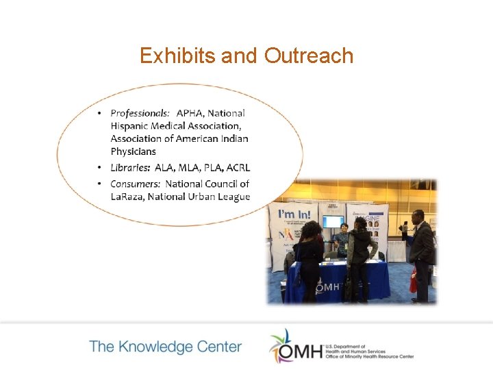 Exhibits and Outreach Exhibits and Outreach