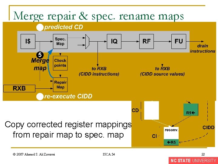 Merge repair & spec. rename maps Copy corrected register mappings from repair map to