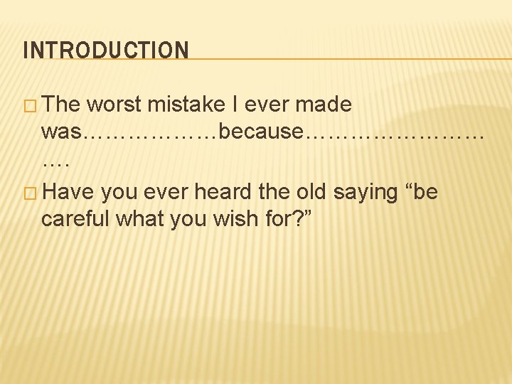 Bridges 1 Unit 1 WE ALL MAKE MISTAKES