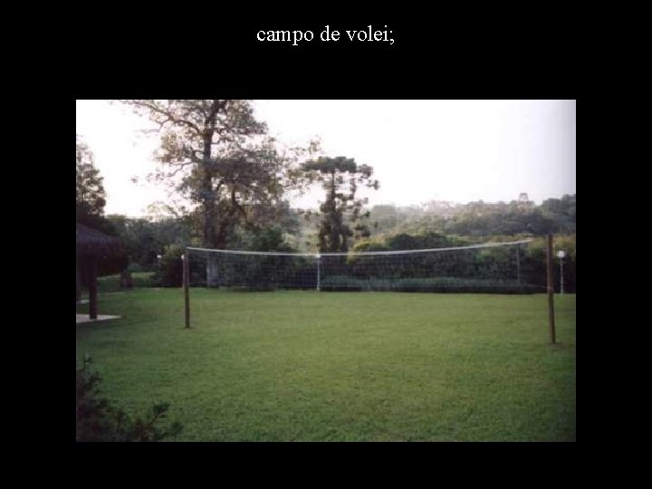 campo de volei; 