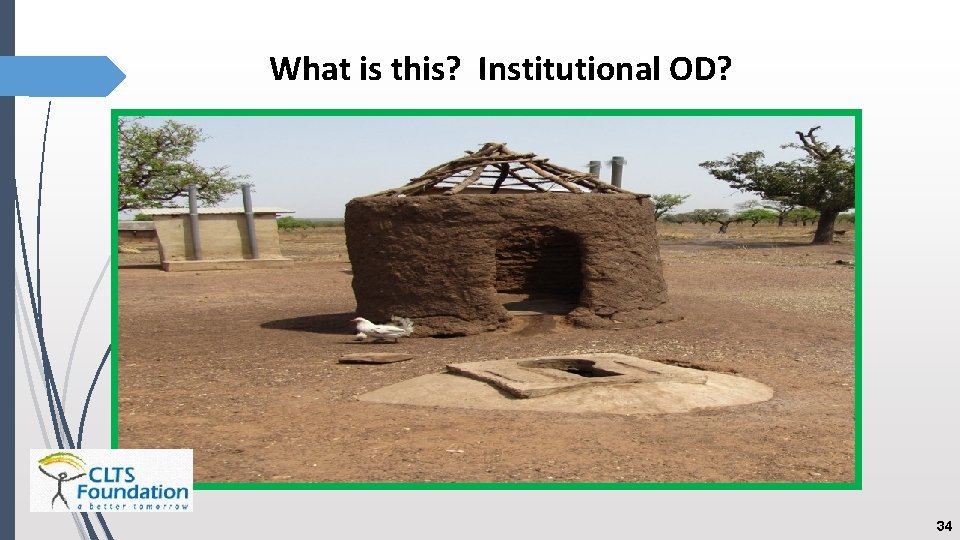 Can we ensure a better coordination than What is this? Institutional OD? 34 Can we ensure a better coordination than What is this? Institutional OD? 34